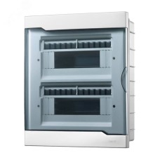 NEW Бокс с прозрачной крышкой Lezard ЩРВ-П-24 для внутр.уст.24-х модульных устройств  730-1000-024