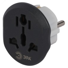 Разветвитель электрический SP-1e-UVL универсальный на 1 розетку 16А белый