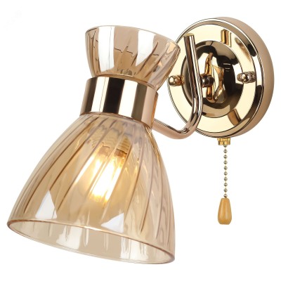 Светильник настенный (бра) с выключателем Victoria 9183-401 1 х Е27 60 Вт модерн