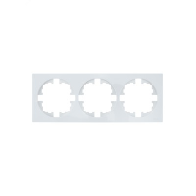 OSEN Рамка 3-ая универсальная, белая Lezard 743-0200-148