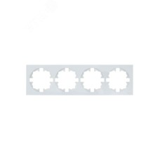 OSEN Рамка 4-ая универсальная, белая Lezard 743-0200-149