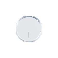 OSEN Выключатель 1-кл. с подсветкой, 10 А, механизм, белый Lezard 743-0288-111