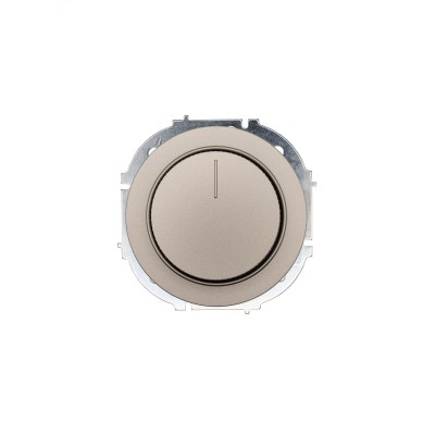 OSEN Диммер для LED ламп 250 Вт, механизм, титан Lezard 743-3788-163