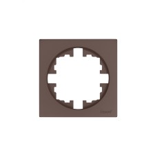 OSEN Рамка 1-ая универсальная, шоколад Lezard 743-7300-146