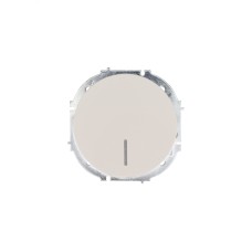 OSEN Выключатель 1-кл. с подсветкой, 10 А, механизм, слоновая кость Lezard 743-9088-111