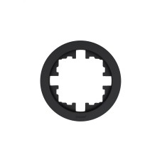 OSEN Рамка 1-ая универсальная, чёрный бархат, круглая Lezard 744-4200-146