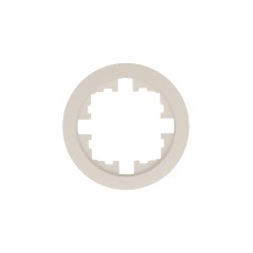 OSEN Рамка 1-ая универсальная, слоновая кость, круглая Lezard 744-9000-146