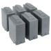 Комплект клеммных крышек (длинные) 6 шт. для рубильников Twin block 160-250А