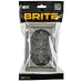 BRITE Розетка 2-местная с заземлением без защитных шторок 16А в сборе РС12-3-БрГН металл хром/никель IEK