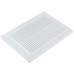 Решетка вентиляционная, пластиковая, 185x255 мм, съемная с сеткой