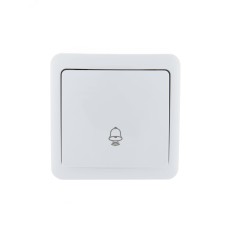 VIOLA Кнопка звонка белый (12шт/144шт)