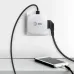 Разветвитель электрический ЭРА SP-3e-USB-2A на 3 розетки + 2 USB с заземлением со шторками 16А белый