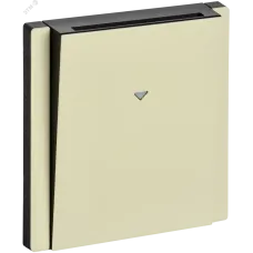 FORTE&PIANO Выключатель карточный 30А FP843M металл слоновая кость IEK