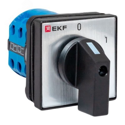 Переключатель кулачковый ПК-1-13 10А 3P 0-1 IP65 EKF