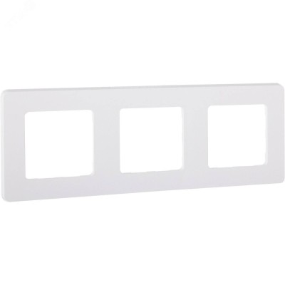 Рамка 3-местная белый INSPIRIA