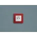 Розетка 1-местная без заземления с защитными шторками 16А белый ETIKA