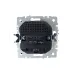 BRITE Розетка с заземлением с защитными шторками 16А с USB A+C 18Вт РЮш11-1-БрТБ бронза