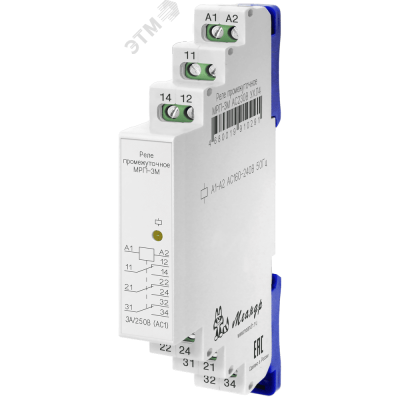 Реле промежуточное МРП-3М AC230В УХЛ2