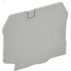 ARMAFIX Заглушка EPCY2.5/10 для колодок клеммных CY2.5-CY10 серая IEK