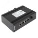 Коммутатор промышленный неуправляемый U-1GX/SFP-4GTP, 1 порт 1000Base-X SFP, 4 порта 10/100/1000Base-T(X) RJ45 c PoE, монтаж на динрейку TSX EKF
