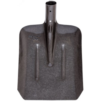 Лопата совковая без черенка, ''рельсовая сталь'' 235х350 мм