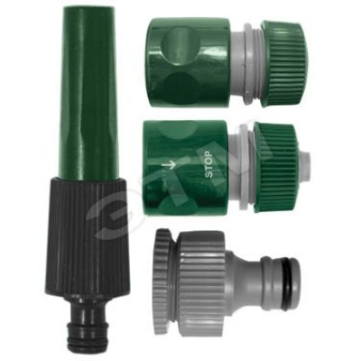 Набор поливочный 4шт. 1/2 (насадка для полива,соед