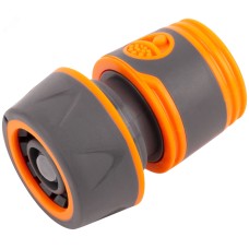 Соединитель двухкомпонентный с автостопом 3/4''