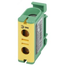 "Клемма силовая вводная КСВ ЭРА NO-224-127 (KE61.3) 6-50 мм? желтая/зеленая ""PE"""