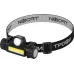 Фонарь налобный светодиодный Трофи GA-101 аккумуляторный 3 Вт COB + 3 Вт LED 2 режима магнит
