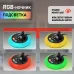 Настольный светильник ЭРА NLED-481-10W-BK светодиодный с RGB ночником черный
