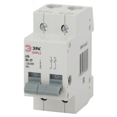 Выключатель нагрузки ЭРА SIMPLE SIMPLE-mod-59 2P 16А ВН-29