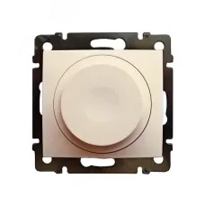 Светорегулятор поворотно-нажимной универсальный LED 300Вт слоновая кость VALENA DIY