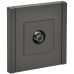 FORTE&PIANO Розетка TV проходная FP329 серый IEK FORTE&PIANO Розетка TV проходная FP329 серый IEK
