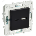 SKANDY Розетка USB A+C 3,1А SK-R14Bl черный IEK