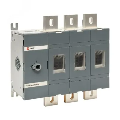 Рубильник 1250A 3P без рукоятки управления Twin block