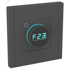 FORTE&PIANO Термостат электронный с индикацией FP152 черный IEK