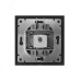 Розетка компьютерная RJ45 серия Бриллиант, скрытой установки, 1А, механизм, графит