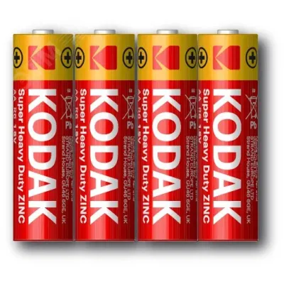 Батарейки Kodak R6-4S SUPER HEAVY DUTY Zinc [KAAHZ 4S] (24/576/34560)