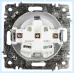 Розетка Intro Accent 6-201-01 2Р 16А-250В, IP20, СУ, AL/CU, белый