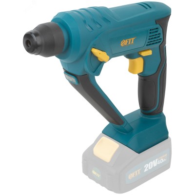 Перфоратор монтажный аккумуляторный 20 В, 0-900 об/мин, 0-5300 уд/мин, 1,5 Дж, 2 режима, SDS-PLUS, реверс, резиновая накладка, коробка