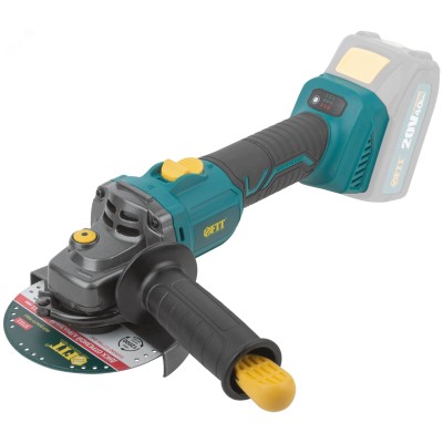 Шлифмашина угловая аккумуляторная 20 В, 3000-8500 об/мин, КлК 125 мм, 1,6 кг, регулировка оборотов, бесщеточный, коробка