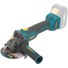 Шлифмашина угловая аккумуляторная 20 В, 3500/8500 об/мин, КлК 125 мм, 1,7 кг, 2 частоты вращения, бесщеточный, коробка