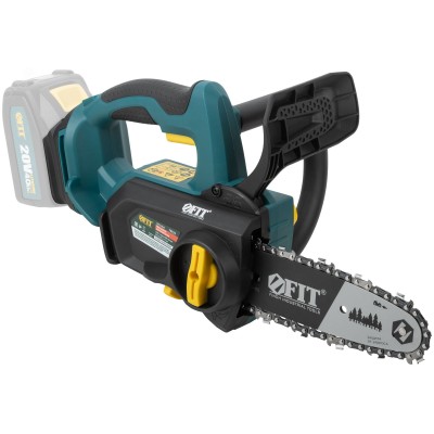 "Пила цепная, Бесщеточная 20В, 7 м/сек, 203 (8""), 175 мм, 33, 100 мл, рез. накл., коробка"