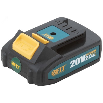 Батарея аккумуляторная 20 В, Li-Ion, 2,0 Ач, 0,4 кг, индикатор заряда, коробка