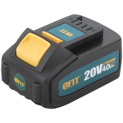 Батарея аккумуляторная 20 В, Li-Ion, 4,0 Ач, 0,7 кг, индикатор заряда, коробка
