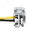Контакт аварийный и дополнительный AV POWER-2 AX+AL справа