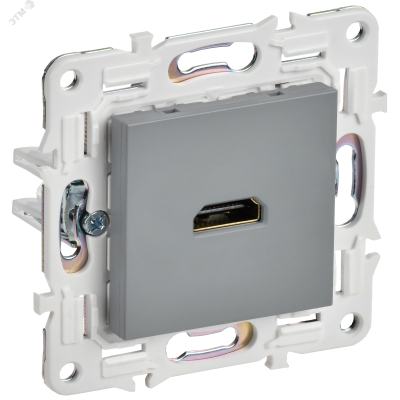 SKANDY Розетка HDMI SK-H01Gr серый IEK