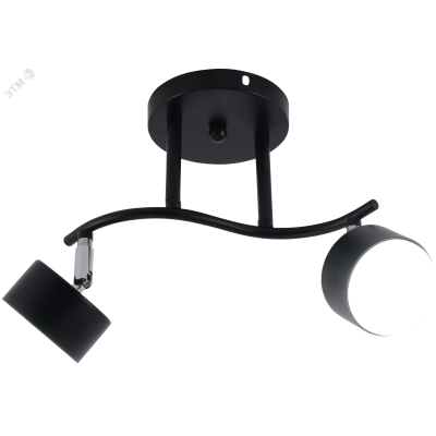 Светильник настенно-потолочный спот 15Вт поворотный Rivoli Vanessa 7074-702 2хGX53