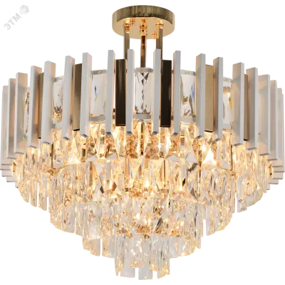 Люстра Rivoli Nicole 1041-308 8 х Е14 40 Вт хрусталь