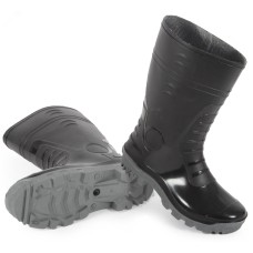 Сапоги мужские ПВХ двухкомпонентные, черный 41